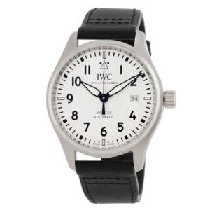 Pilots Automatic White Dial Watch IW328207