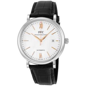 Portofino Automatic Silverplated Dial Watch IW356517