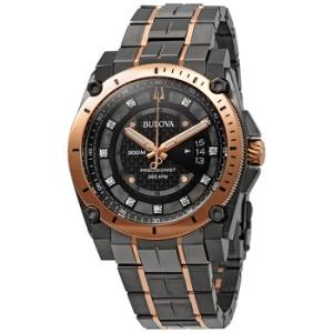 Precisionist Diamond Black Dial Watch 98D149