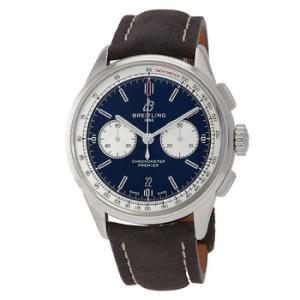 Premier B01 Chronograph Automatic Chronometer Black Dial Watch AB0118371B1X1