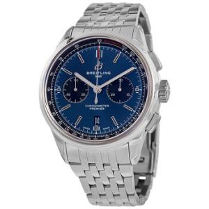 Premier B01 Chronograph Automatic Chronometer Blue Dial Watch AB0118221C1A1
