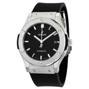 Preowned Hublot Classic Fusion Automatic Black Dial Watch 511.NX.1171.RX