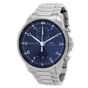 Preowned IWC Portugieser Chronograph Automatic Blue Dial Watch IW390701
