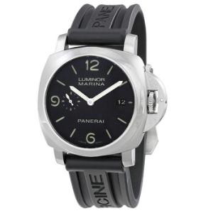 Preowned Panerai Luminor 1950 Automatic Black Dial Watch PAM00312