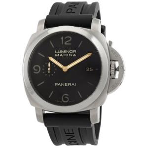 Preowned Panerai Luminor Automatic Black Dial Watch PAM00351