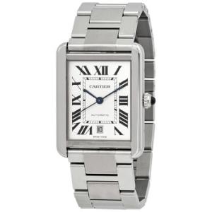 Preowned Preowned Cartier Tank Solo XL Automatic Silver Dial Watch W5200028