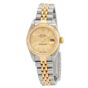 Preowned Preowned Rolex Datejust Automatic Champagne Dial Watch 79173CSJ