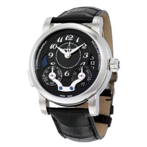 Preowned  Nicolas Rieussec Chronograph Automatic DayNight Black Dial Watch
