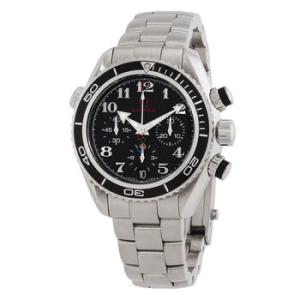 Preowned  Seamaster Olympic Chronograph Automatic Chronometer Black Dial Watch