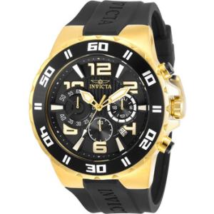 Pro Diver Chronograph Quartz Black Dial Watch