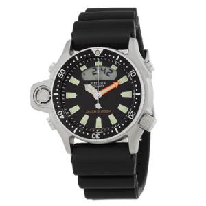Promaster Aqualand Quartz AnalogDigital Black Dial Watch JP200008E