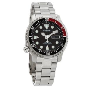 Promaster Automatic Black Dial Watch NY008586E