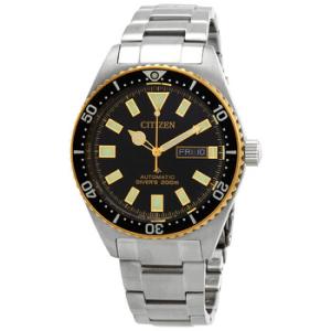 Promaster Automatic Black Dial Watch NY012583E