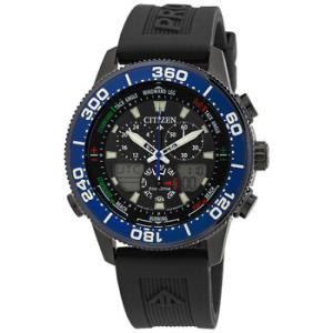 Promaster Chronograph AnalogDigital Black Dial Watch JR406509E