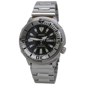 Prospex Automatic Black Dial Watch SRPE85