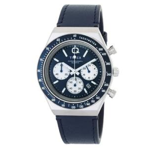 Q Timex Chronograph Quartz Blue Dial Watch TW2W51700