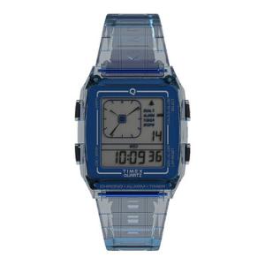 Q Timex LCA Alarm Quartz Digital Resin Watch TW2W45100