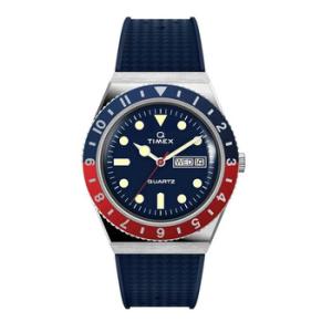 Q Timex Quartz Blue Dial Watch TW2V32100