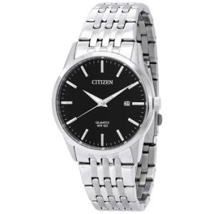 Quartz Black Dial Watch BI500087E