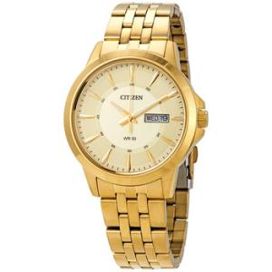 Quartz Champagne Dial Watch BF201356P