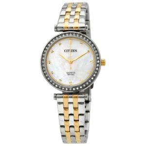 Quartz Crystal Mother of Pearl Dial Watch ER021454D