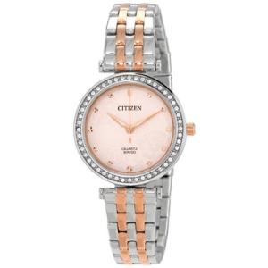 Quartz Crystal Pink Dial Watch ER021853X