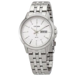 Quartz Silver Dial Stainless Steel Watch BF201151A