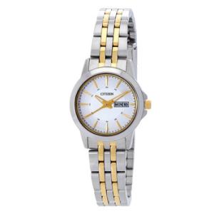 Quartz White Dial Watch EQ060855A
