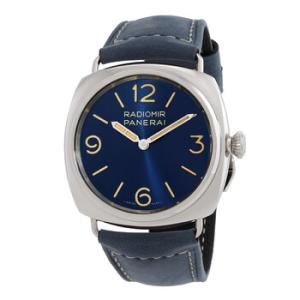Radiomir Officine 45mm Hand Wind Blue Dial Watch PAM01383