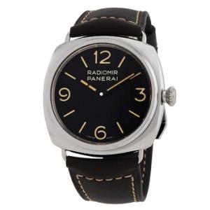 Radiomir Officine Hand Wind Black Dial Watch PAM01382
