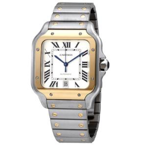 Santos Automatic Silver Dial Large Watch W2SA0009