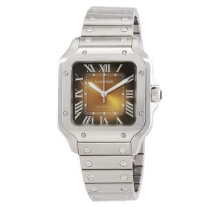 Santos Medium Model Automatic Brown Dial Watch WSSA0065