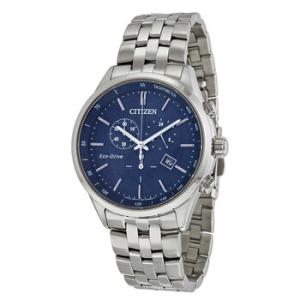 Sapphire Collection EcoDrive Chronograph Blue Dial Watch AT214152L