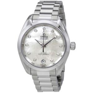 Seamaster Aqua Terra Mother of Pearl Dial Watch 220.10.34.20.55.001