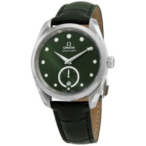 Seamaster Automatic Chronometer Diamond Green Dial Watch 220.13.38.20.60.001