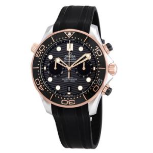 Seamaster Diver 300m CoAxial Master Chronograph Automatic Chronometer Black Dial Watch 210.22.44.51.01.001
