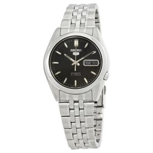 Series 5 Automatic Black Dial Watch SNK361
