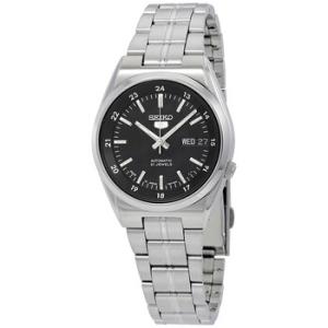 Series 5 Automatic DateDay Black Dial Watch SNK567J1