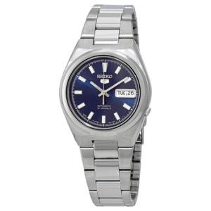 Series 5 Automatic DateDay Blue Dial Watch SNKC51J1