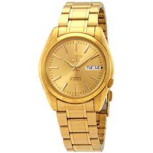 Series 5 Automatic Gold Dial Watch SNKL48