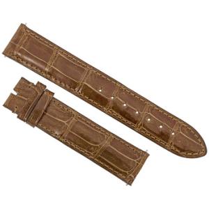 Shiny Chestnut Alligator Leather Strap