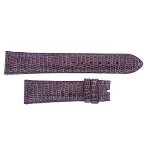 Shiny Grape Lizard Leather Strap