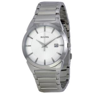 Silver DIal Stainless Steel Watch 96B015