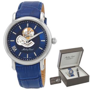Skeleton Automatic Blue Dial Watch H7053ABU