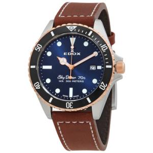 SkyDiver Quartz Blue Dial Watch 53017 357RNC BUI