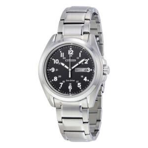 Sport Black Dial Watch AW005082E