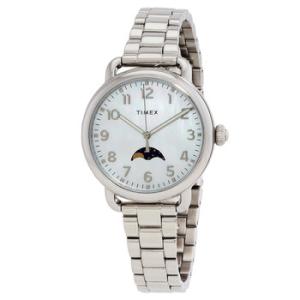 Standard Moonphase Quartz Mother of Pearl Dial Watch TW2U98300