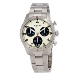 Startimer Chronograph Quartz White Dial Watch AL372WB4S26B