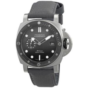 Submersible QuarantaQuattro eSteel Automatic Grey Dial Watch PAM01288