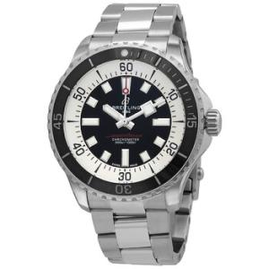 Superocean Automatic Chronometer Black Dial Watch A17376211B1A1